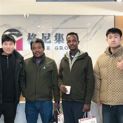 Pelanggan Ethiopia Melawat Kilang GNEE