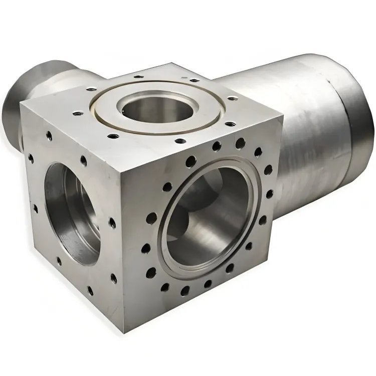 Bahagian struktur ketepatan titanium